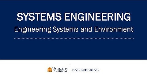 #WeAreUVAEngineers 2020 - ESE Systems Engineering Undergraduate Virtual Ceremony