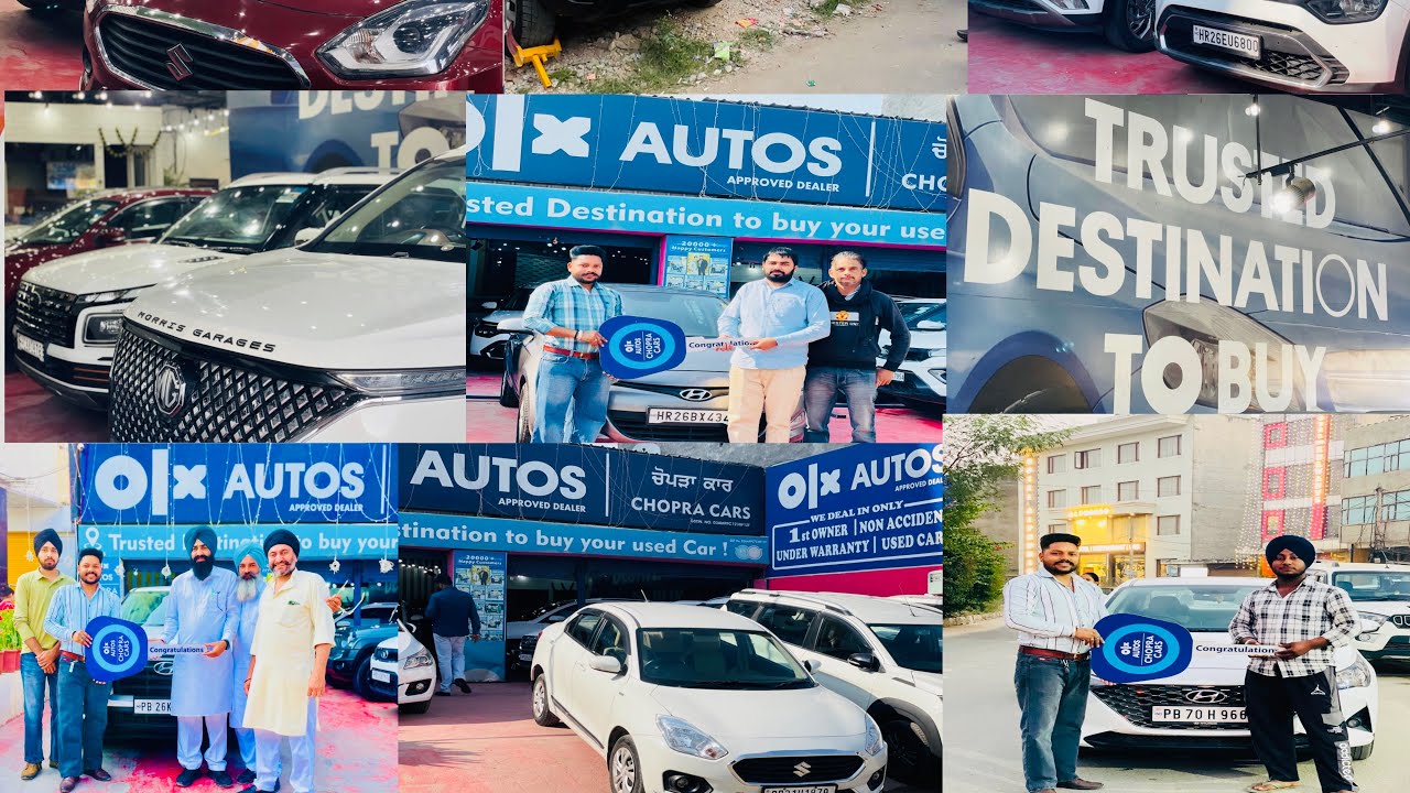 Biggest Used Car Sale At Olx AutosChopra Car’s Mohali Car Bazar Chandigarh Car Bazar Heavy Discount 