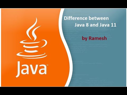 JAVA FAQ #132 || What is the difference between Java 8 and Java 11 ...