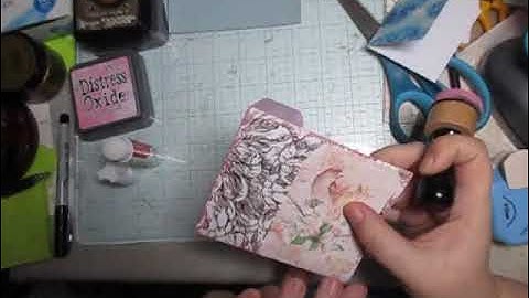 #JournalEphemeraTutorial #Craftwithme Making Mini File Folders/ Tabbed Journal Cards