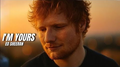 I’M Yours 💔 - Ed Sheeran Type Beat  | Most Emotional Love Song Ever | Heartfelt Romantic Music 2025