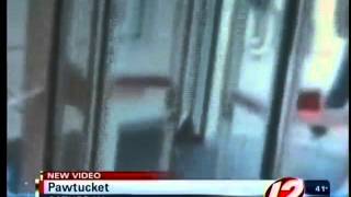 Surveillance video of CVS attempted theft and stabbing