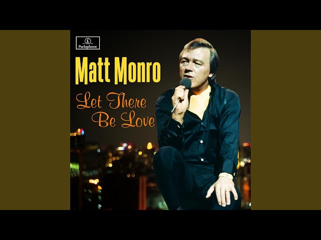 Matt Monro - Only Friends