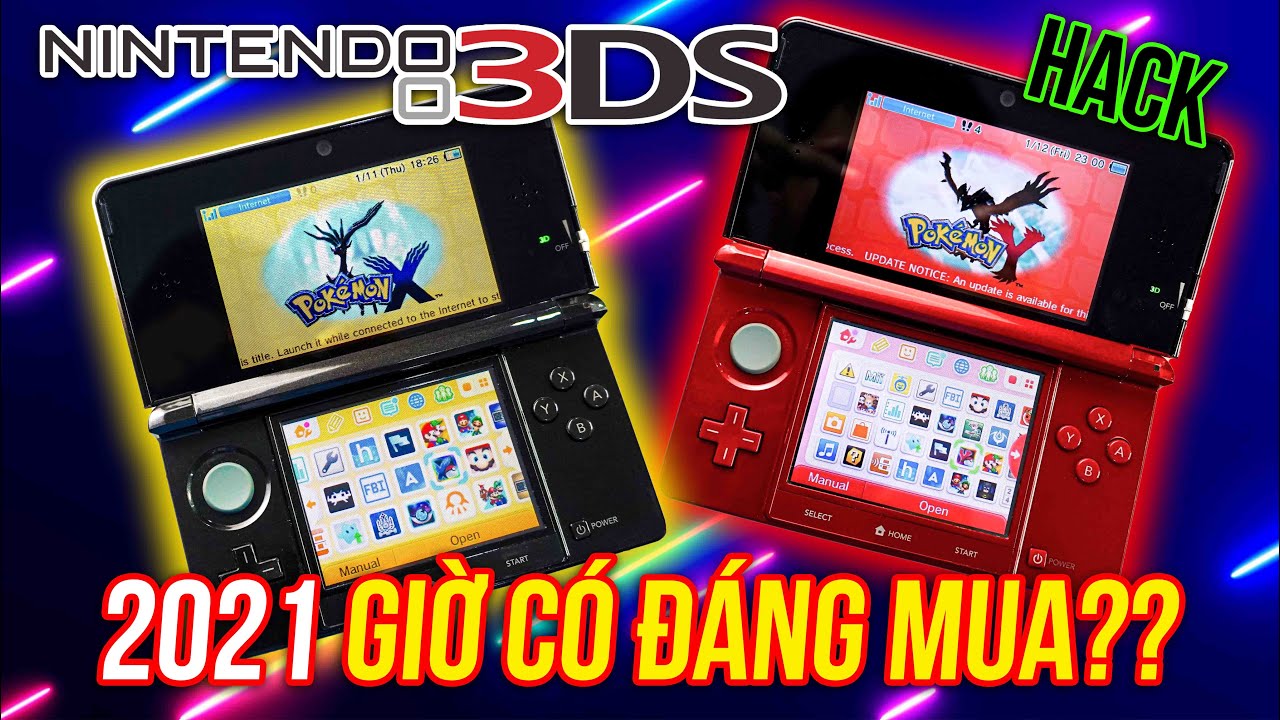 แผ่น 3ds  2022 Update  Đánh giá Nintendo 3DS: Giờ có đáng mua? | Máy chơi game cầm tay giá rẻ 2021