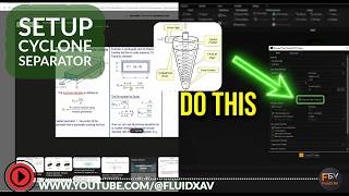 CFD Cyclone Separator Setup Guide | Fluent Modeling, Turbulence Model & Solver Settings Explained