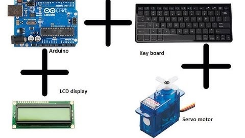 Arduino + key board + servo + LCD