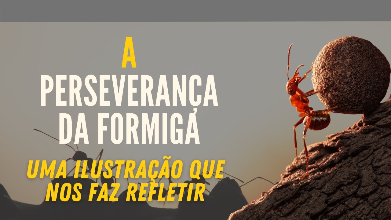 🐜🍃 Uma ilustração de força e determinação - A perseverança da formiga ...