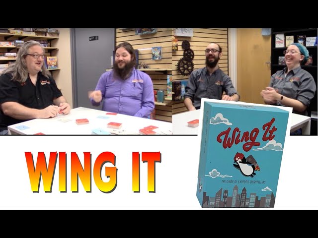 Wing It: The Game of Extreme Storytelling, Board Game
