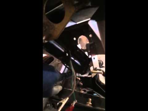 C3 vacuum to electric headlight conversion - YouTube