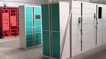 Customized face recognition smart package storage cabinet for supermarket