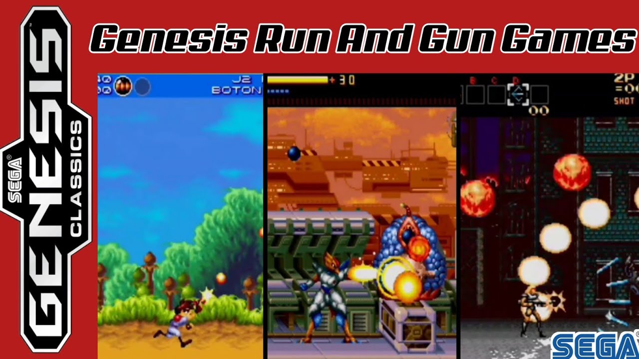 Top 10 Sega Genesis Run and Gun Games