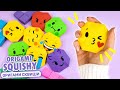 Оригами Сквиши Эмодзи из бумаги | Сквиши без скотча и клея | Origami Squishy Paper Emoji