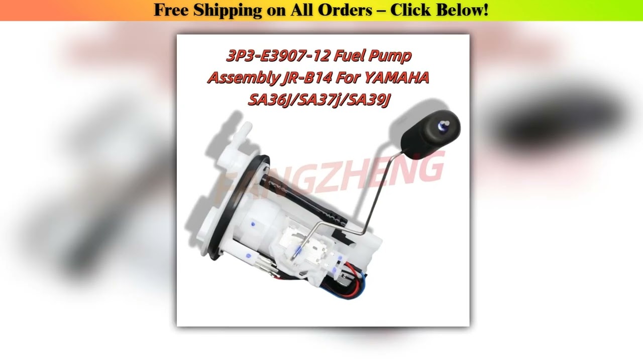 3P3-E3907-12 Motorcycle Fuel Pump Assembly JR-B14 For YAMAHA SA36J/SA37j/SA39J Motorbike Fuel