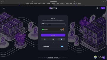 Start earning free Bitcoin with GoMining 💎