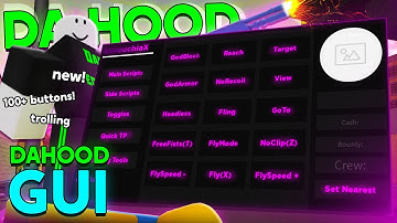 Roblox Fe Script Showcase: Da Hood Gui