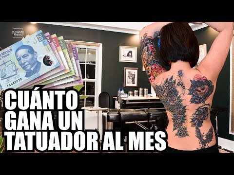 Video: Salario de artista del tatuaje