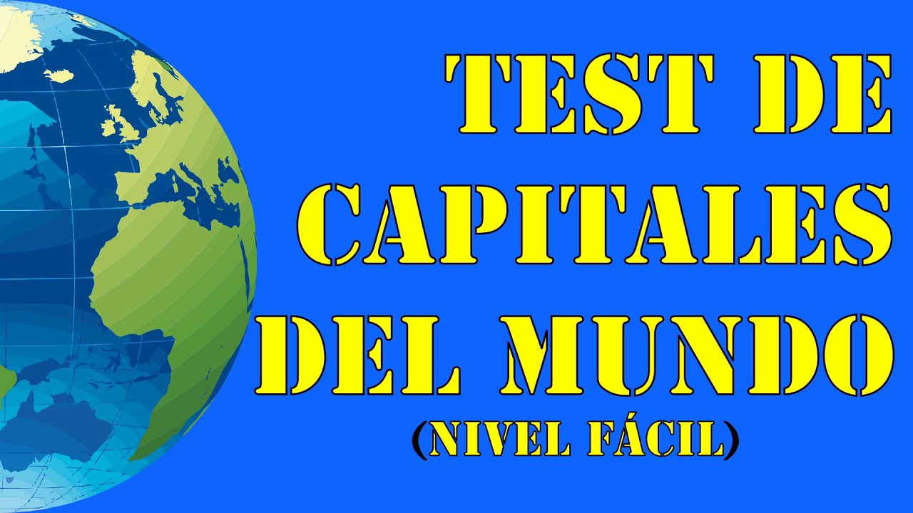 Juego capitales mundo