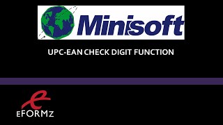 UPC-EAN Check Digit Function