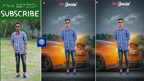PS Touch manipulation tutorial | Photoshop Touch background change photo editing | Like Tapash Editz