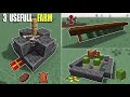 Minecraft 3 Farm you must have | 3 automatic farm