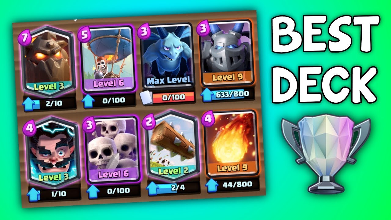 Best Legendary Arena Deck! | Undefeated Arena 11 Deck! | Clash Royale -  Youtube