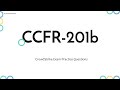 CCFR-201b CrowdStrike Certified Falcon Responder Exam Practice Questions with Explanations