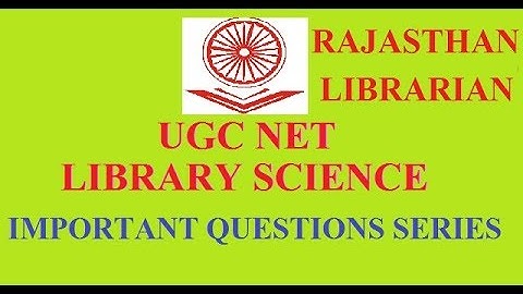 KVS LIBRARIAN I Rajasthan Librarian I RSMSSB Librarian I NTA NET LIBRARY SCIENCE I NVS LIBRARIAN