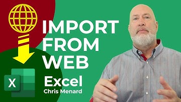Excel Import Data from the Web - Great Time Saving Feature