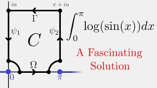 Complex Analysis: Integral of log(sin(x))