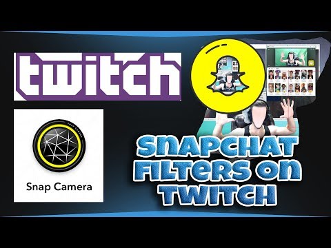 Video Snapchat Filters While Streaming On Twitch or Youtube... - youtube