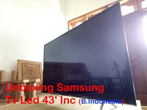 Unboxing Samsung Tv Led 43' Inc (Bahasa Indonesia)
