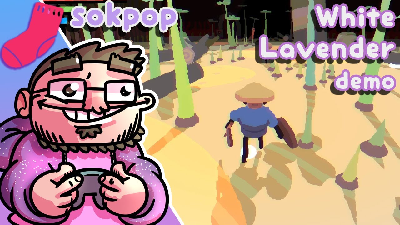 Sokpop - White Lavender