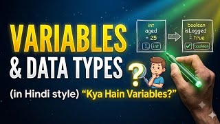  Data Types and  Variables in Java | Explained with Animation in Hindi