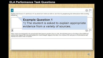 ELA Performance Task Minute Overview