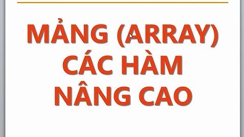 java1 Hàm nâng cao trong Mảng lab3 Bài 3