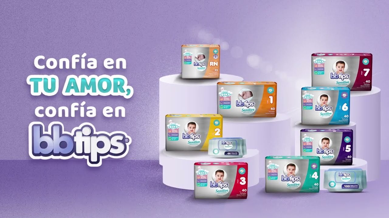 Farmacias del Ahorro, Pañal bbtips sensitive etapa 7 con 40 piezas