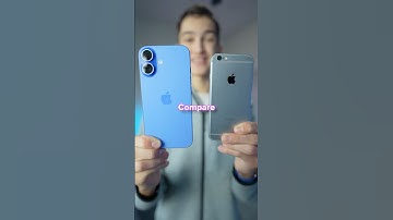 iPhone 16 vs 6 in 2025😳#iphone