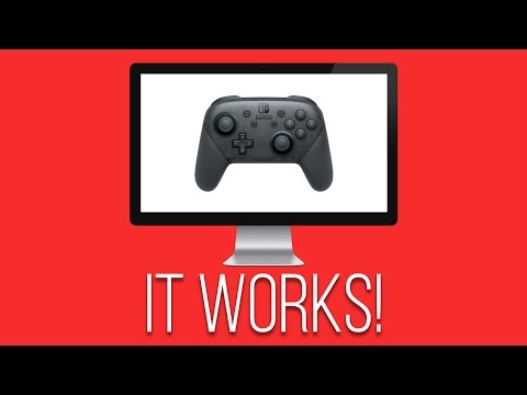 CONFIRMED: Nintendo Switch Pro Controller on PC (Bluetooth, NO USB)