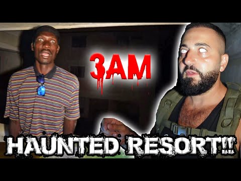 THE HAUNTED SANDCASTLE RESORT AT 3AM GONE WRONG!