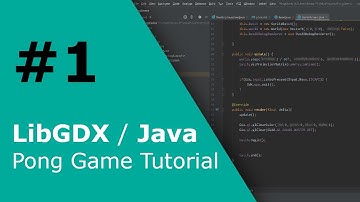 Java/libGDX 2D Pong Game Tutorial #1
