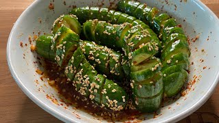 Asian Spiral Cucumber Salad