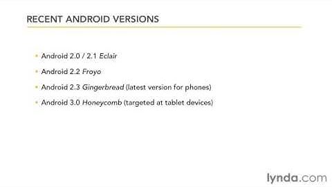 Android architecture overview