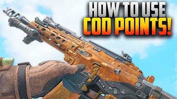 How To Use COD POINTS In Black Ops 4 & When They
