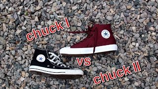 converse chuck taylor 2 difference
