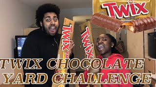 TWIX CHOCOLATE YARD CHALLENGE!!