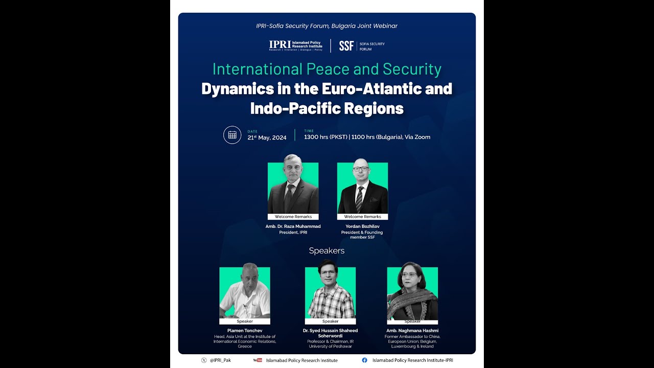 International Peace and Security: Dynamics in the Euro-Atlantic and ...