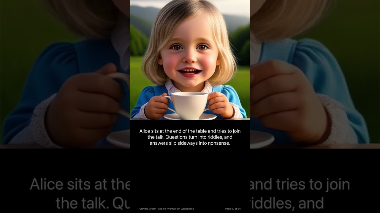 Sadie's Adventures in Wonderland Summarized by Gravitas Reader. Generated by Gravitas Dream.