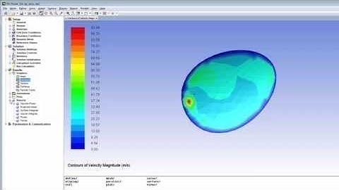 ANSYS Fluent: Postprocessing Simulation Results on Irregular Surfaces (18.2)