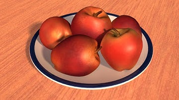 Autodesk Maya 2013 Tutorial - Model and Texture an Apple