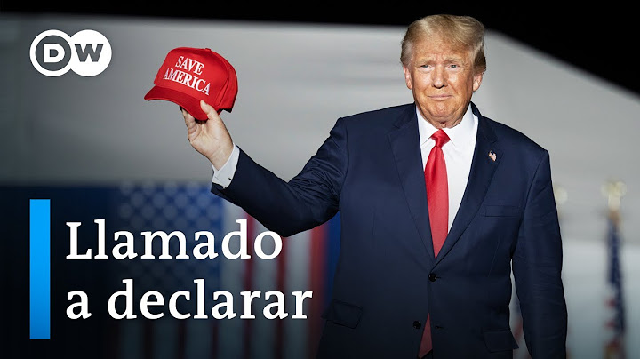 Trump, citado para testificar por ataque al Capitolio